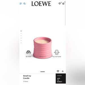 LOEWE Candle Ivy Size S